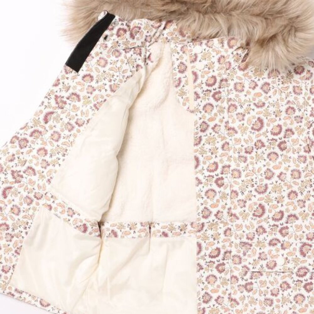 Rylee + Cru Parka Ski Jacket in Magnolia NWT with Removable Hood size 4-5Y - Picture 2 of 12
